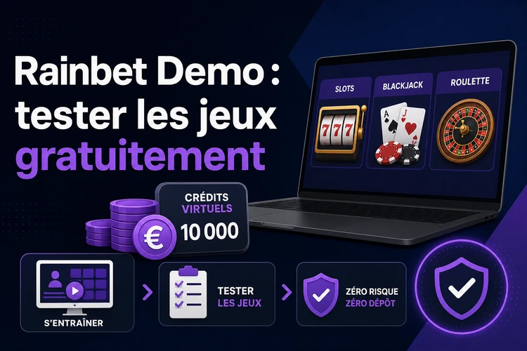 Rainbet Demo: Comment tester les jeux gratuitement avant de miser