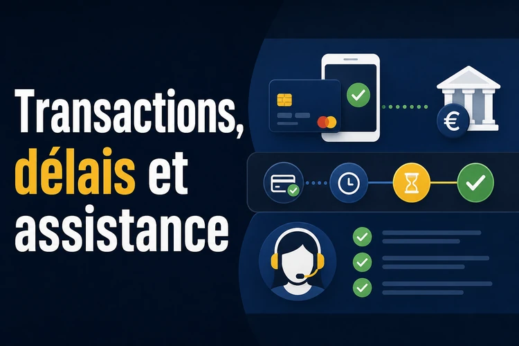 Transactions, délais et qualité de l’assistance